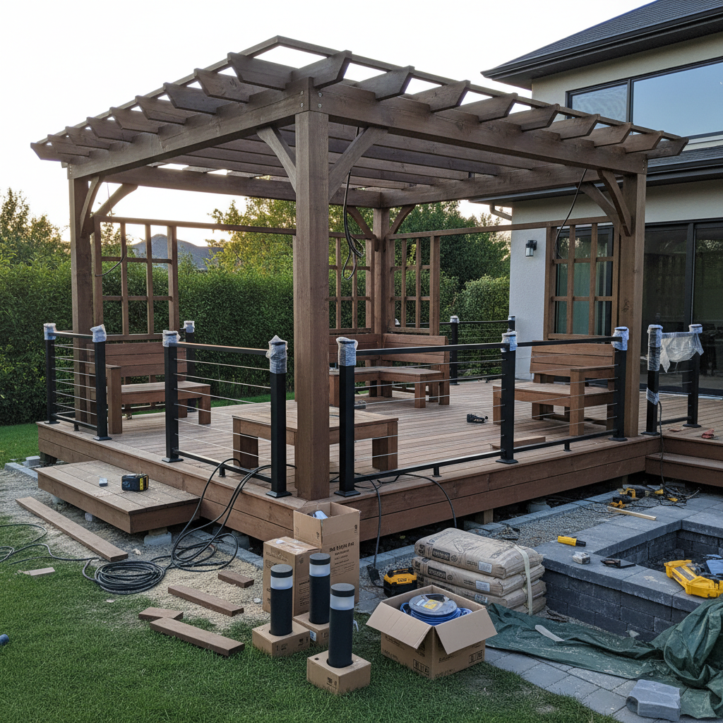 Pergolas & Outdoor Features